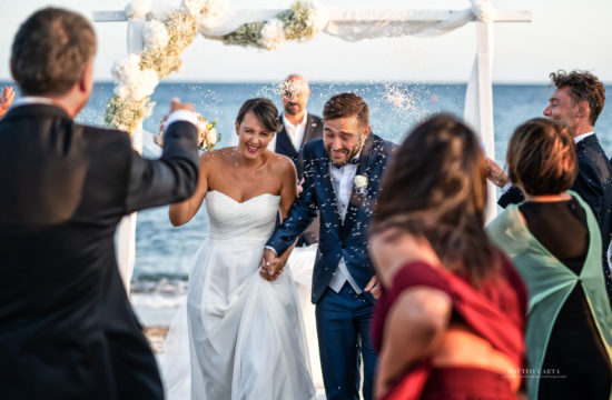 beach wedding in sardinia