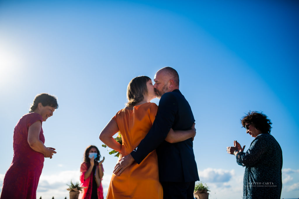 intimate beach wedding in sardinia